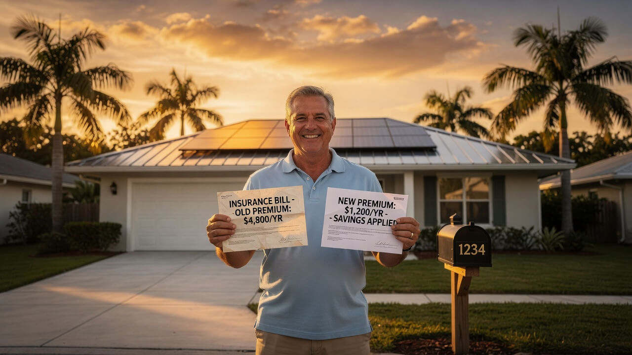 How Much Can You Save on Insurance with a New Roof or Solar in Florida 2026?